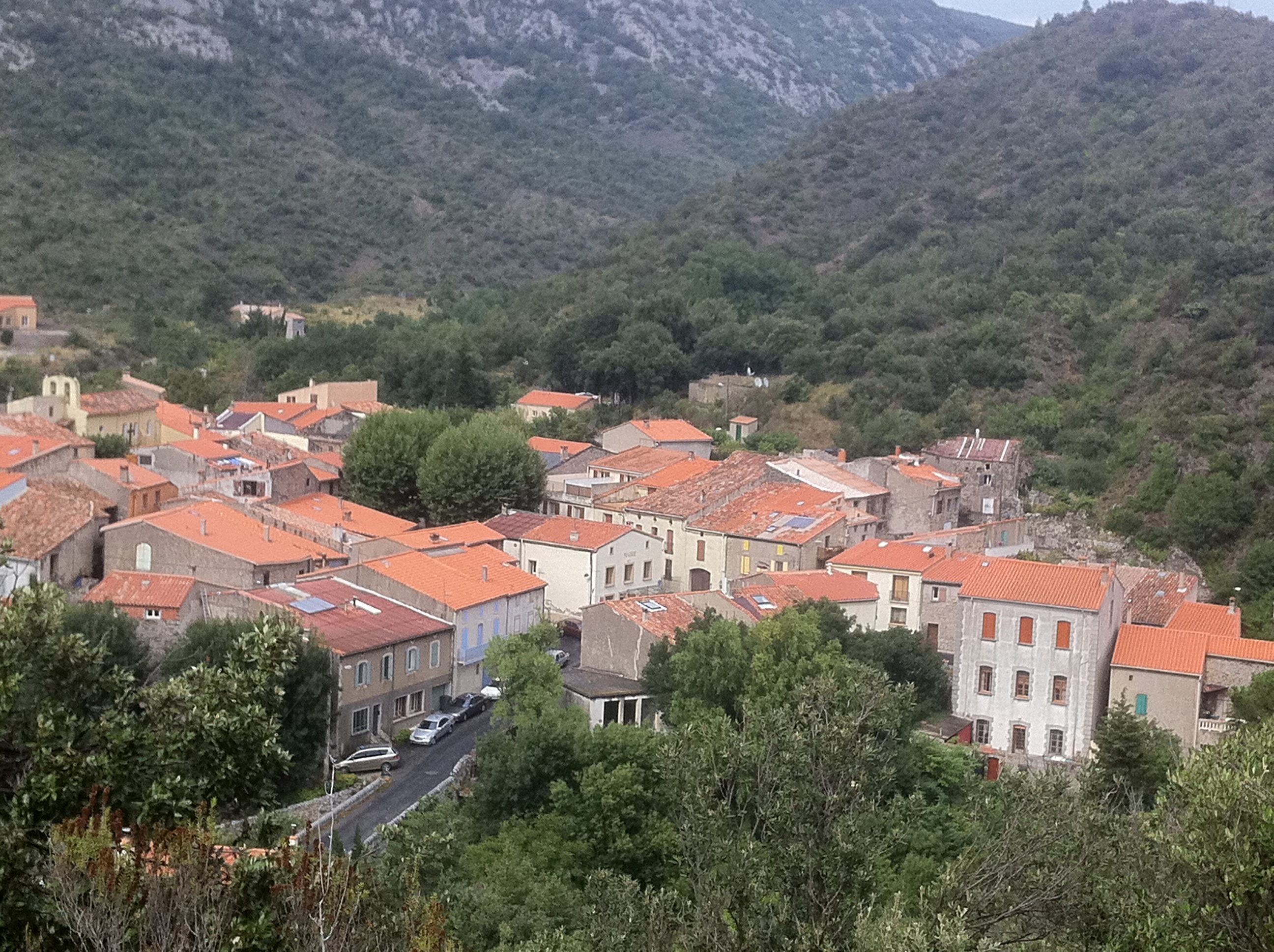Vue depuis l'antenne
